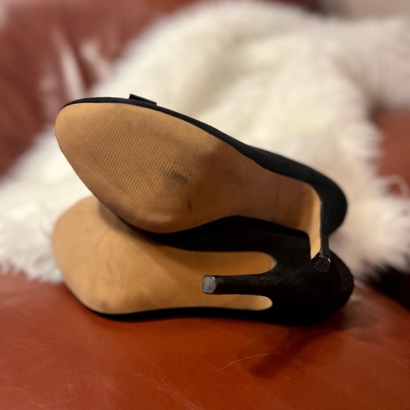 NWOT Black Sole Society Anya Size 8.5M with Bow - Picture 7 of 7